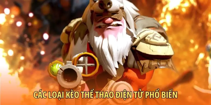 Các loại kèo thể thao điện tử phổ biến